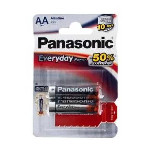 Батарейка Panasonic Everyday LR6/4BP (AA)