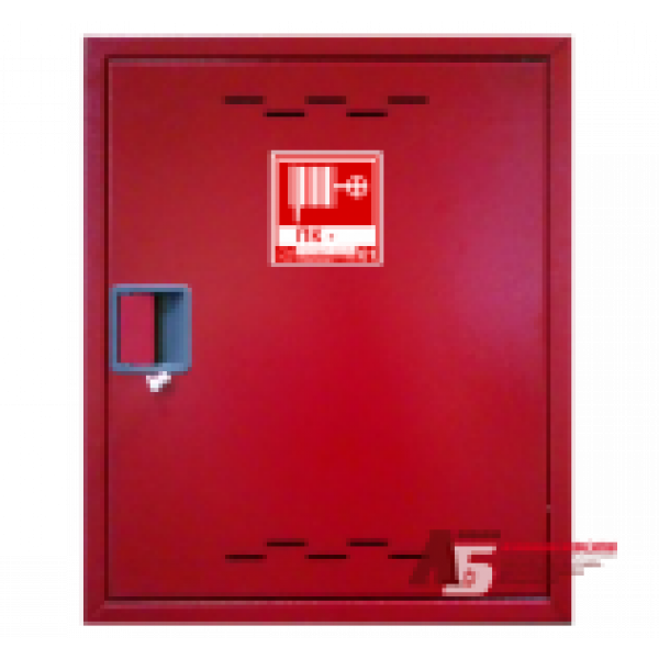 Шкаф для пожарного крана ШПК-320НЗБ навесной, закрытый, белый 540х1280х230 мм