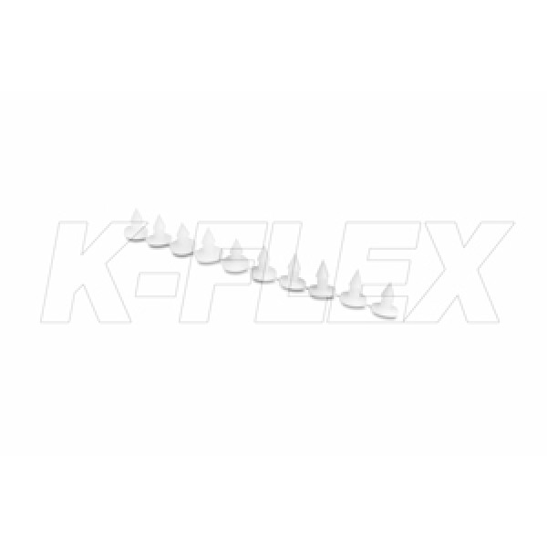 Пластиковые заклепки (1000 шт.) K-FLEX белые