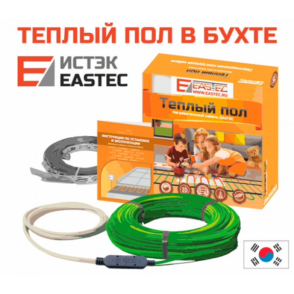 Комплект теплого пола в бухте EASTEC ECC -200 (1.3-1.8м2)