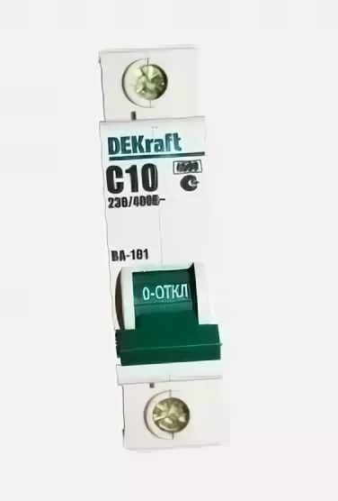 Автоматический выключатель 10а dekraft. Автомат DEKRAFT 1р 16а с 4,5 ка. Декрафт 1р в10а. Автомат Декрафт 10а.
